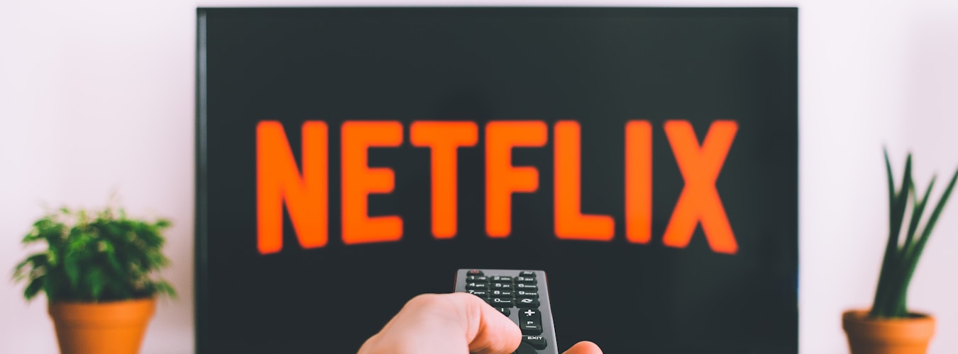 Television screen displaying colorful animated content